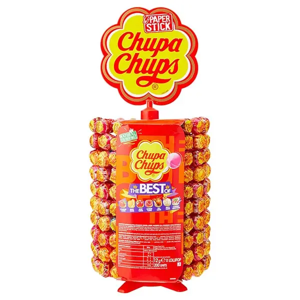 CHUPA CHUPS STAND 200PCS 