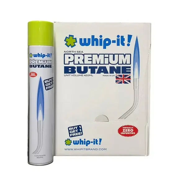 WHIP IT BUTANE 420ML 12CT DISPLAY