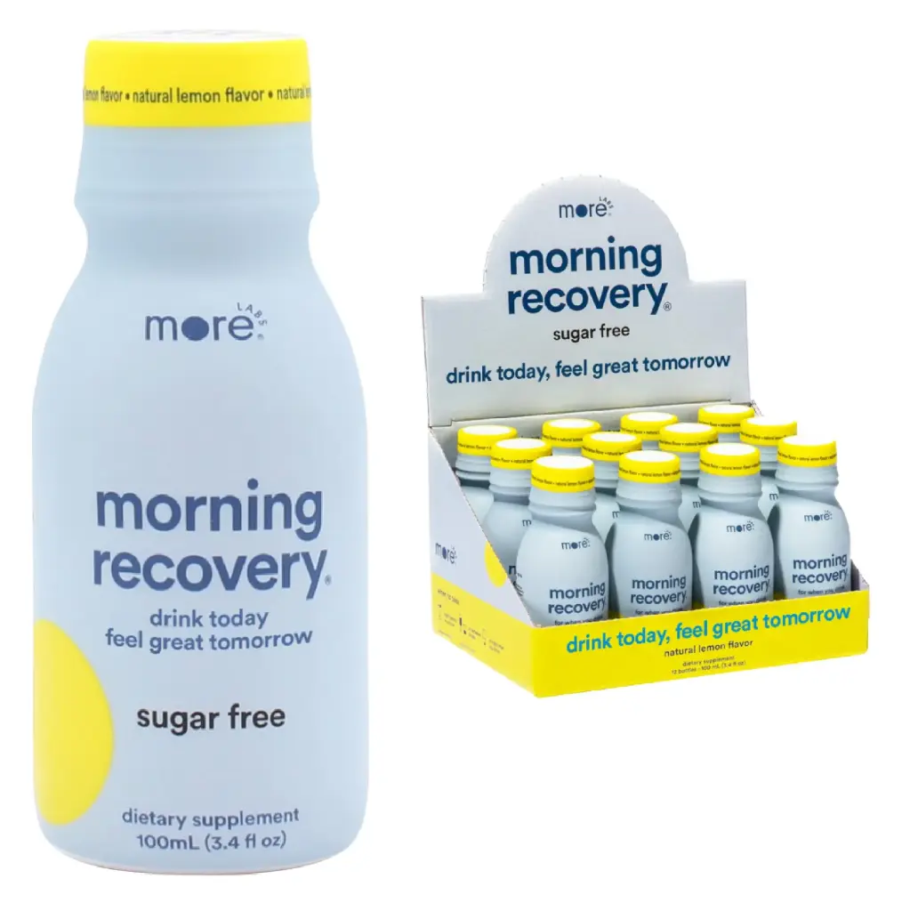 MORNING RECOVERY 12PK LEMON SUGERFREE 