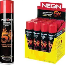 NEON 5X 300 ML BUTANE 12CT