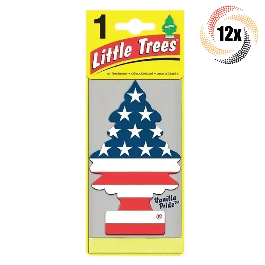#2176 LITTLE TREES VANILA PRIDE FLAG 1PK 