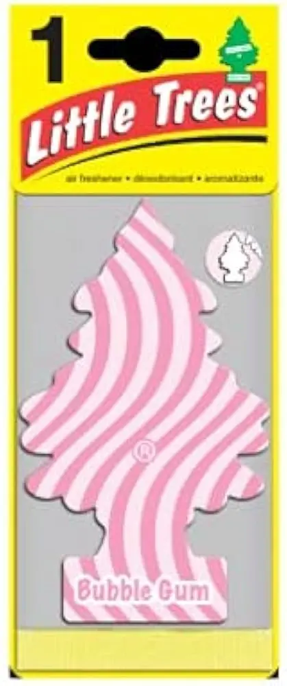 #7374 LITTLE TREES BUBBLE GUM 1PK
