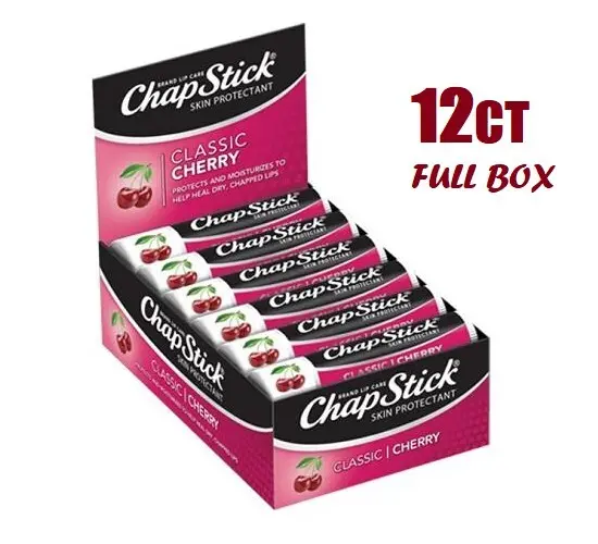 #5602 CHAPSTICK REFILL REPLICA CHERRY 12PC/BOX