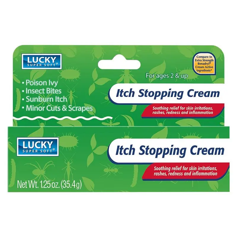 #2568 LUCKY CREAM *ITCH STOPPING 1.25OZ