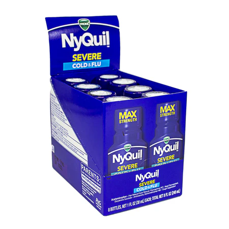 #7969 NYQUIL SEVERE 1OZ  8PC/BOX
