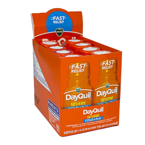#7970 DAYQUIL SWVERE 1OZ 8PC/BOX