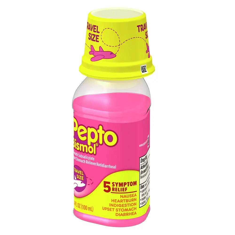 #8302 PEPTO BISMOL 4.4OZ TRAVEL SIZE 