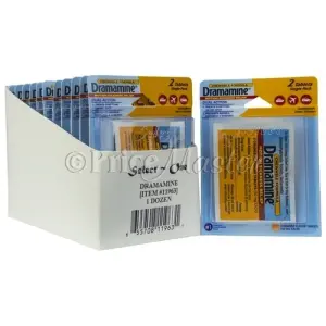 #5178 DRAMAMINE 2TABSX12 BLISTER REFILL