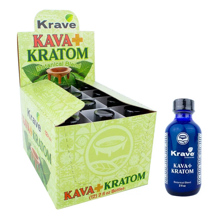 KRAVE (KAVA+KRATOM) 12PK/DISPLAY