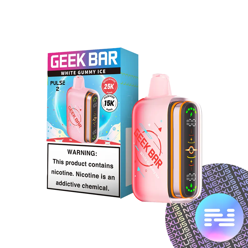 GEEKBAR PULSE 2 15K WHITE GUMMY ICE 