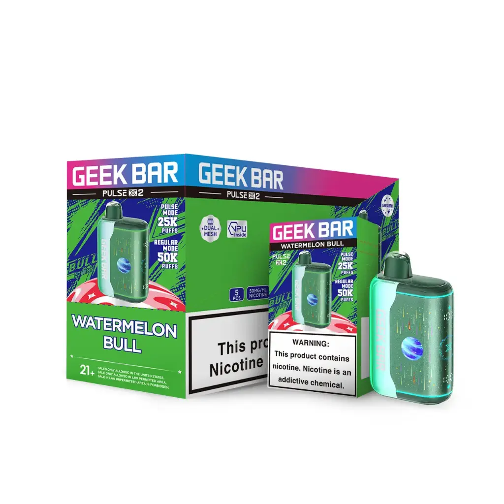 GEEKBAR PULSE X 2 WATERMELON BULL 