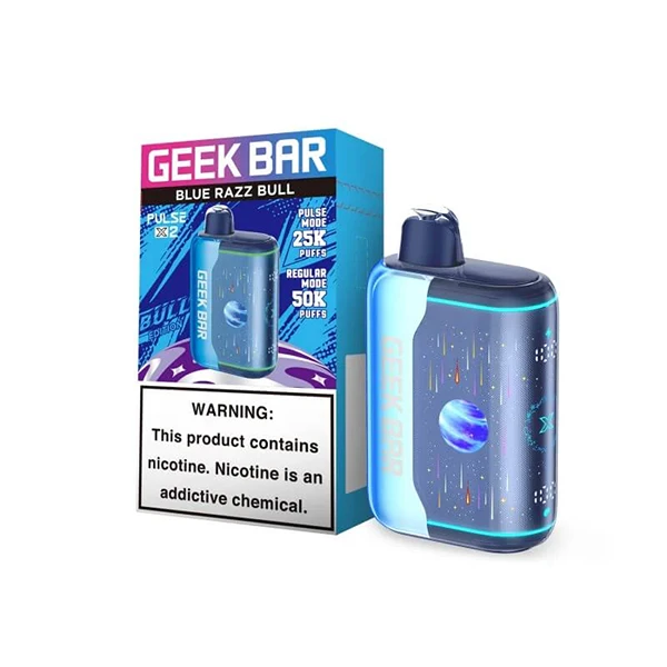GEEKBAR PULSE X 2 BLUE RAZZ BULL 