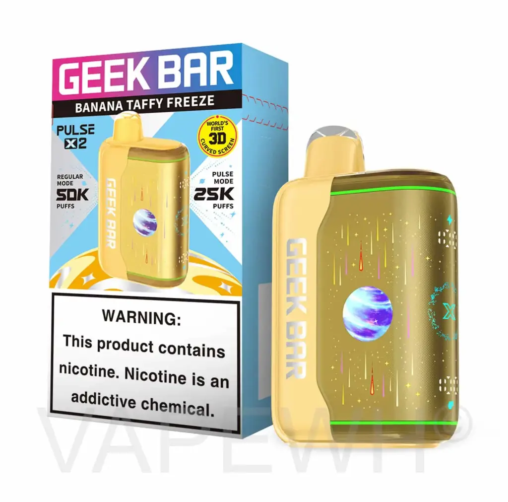 GEEKBAR PULSE X 2 BABANA TAFFY FREEZE 