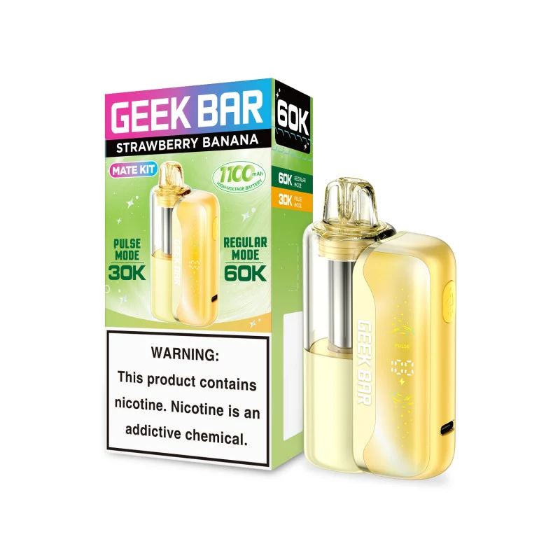  GEEKBAR MATE 60K Disposable Kit Strawberry Banana