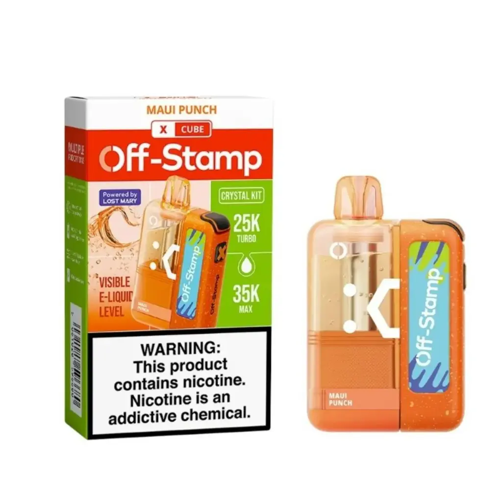 OFF STAMP X-CUBE CRYSTAL-CUBE DISPOSABLE KIT MAUI PUNCH 