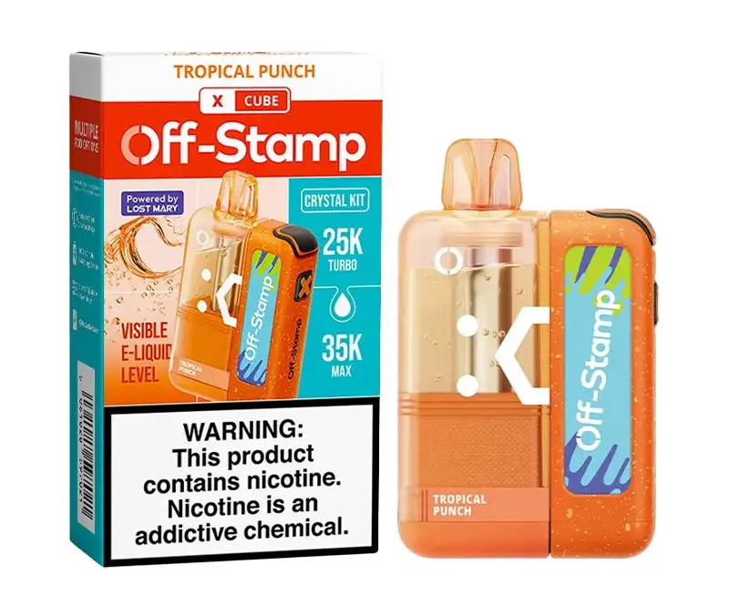 OFF STAMP X-CUBE CRYSTAL-CUBE DISPOSABLE KIT TROPICAL PUNCH 