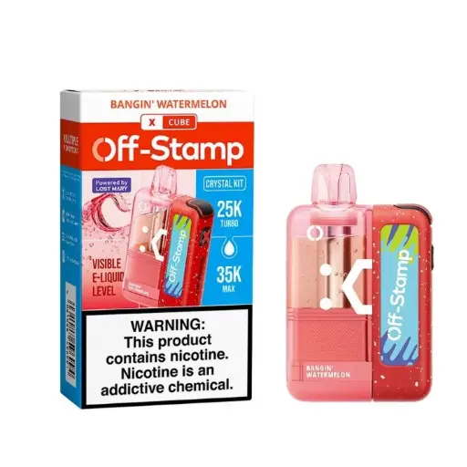  OFF STAMP X-CUBE CRYSTAL-CUBE DISPOSABLE KIT BANGING WATERMELON 