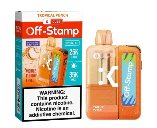 OFF STAMP X-CUBE CRYSTAL-CUBE DISPOSABLE KIT TROPICAL PUNCH 